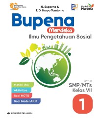 Image of Bupena Merdeka Ilmu Pengetahuan Sosial SMP/MTs Kelas 7