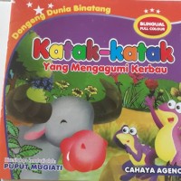 Image of Katak-katak Yang Mengagumi Kerbau
