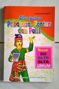 Image of Kumpulan peribahasa pantun dan puisi
