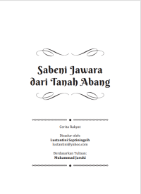 Image of Sabeni Jawara dari Tanah Abang
