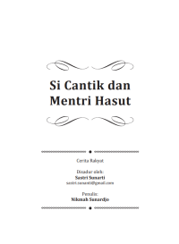 Image of Si Cantik dan Mentri Hasut