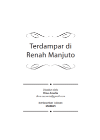 Image of Terdampar di Renah Manjuto