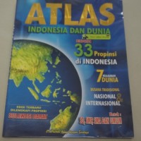 Image of Atlas Indonesia dan Dunia Edisi 33 Provinsi di Indonesia, Untuk SD,SMP,SMA DAN UMUM