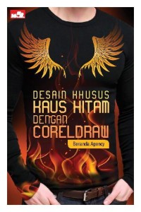 Image of Desain Khusus Kaus Hitam dengan CorelDRAW