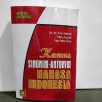 Image of Kamus Sinonim-Antonim Bahasa Indonesia