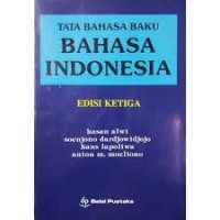 Image of Tata Bahasa Baku Bahasa Indonesia , Edisi Ketiga